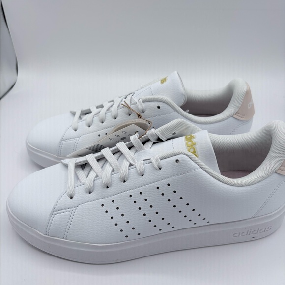 Adidas Women's Advantage 2.0 Sneakers Tennis Shoes Size 8.5 NWT White - Picture 4 of 10